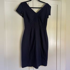 Navy Blue Pencil Dress- perfect for work